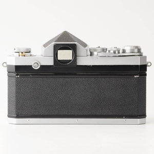 ニコン Nikon F アイレベル Eye Level 35mm 一眼レフ フィルムカメラ シルバー ボディ