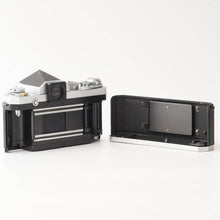 画像をギャラリービューアに読み込む, ニコン Nikon F アイレベル Eye Level 35mm 一眼レフ フィルムカメラ シルバー ボディ
