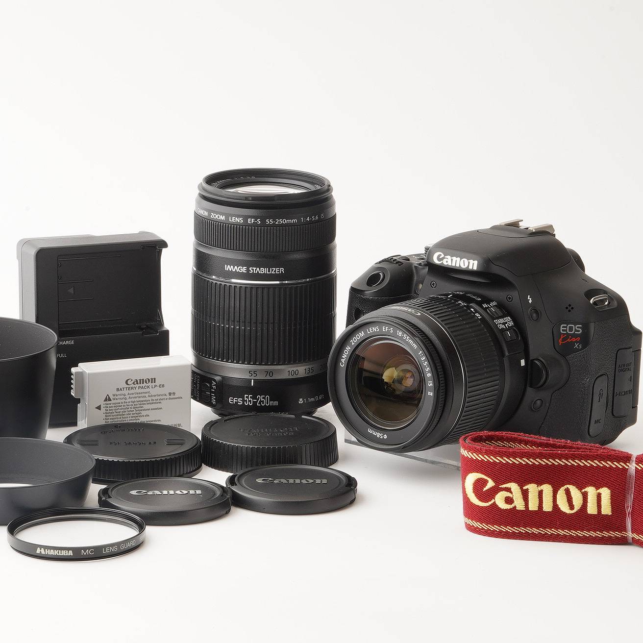Canonキャノン EOS kissX5　デジタルカメラレンズ55-250mm Amazon | Canon デジタル一眼レフカメラ EOS Kiss X5 ダブル
