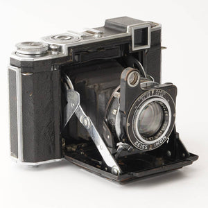 ツアイス イコン Zeiss Ikon Super イコンタ Ikonta 532/16 / カールツァイス Carl Zeiss イエナ テッサー Jena Tessar 8cm 80mm F2.8