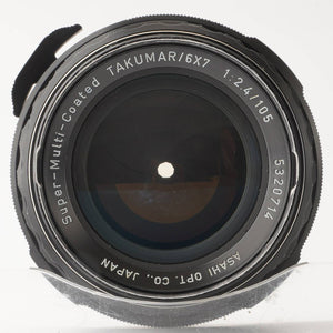 Asahi Pentax SMC Takumar 6x7 105mm f/2.4 For Pentax 67
