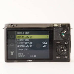 ニコン Nikon 1 J1 ホワイト 1 NIKKOR 10-30mm F3.5-5.6 VR / 1 NIKKOR 30-110mm F3.8-5.6 VR