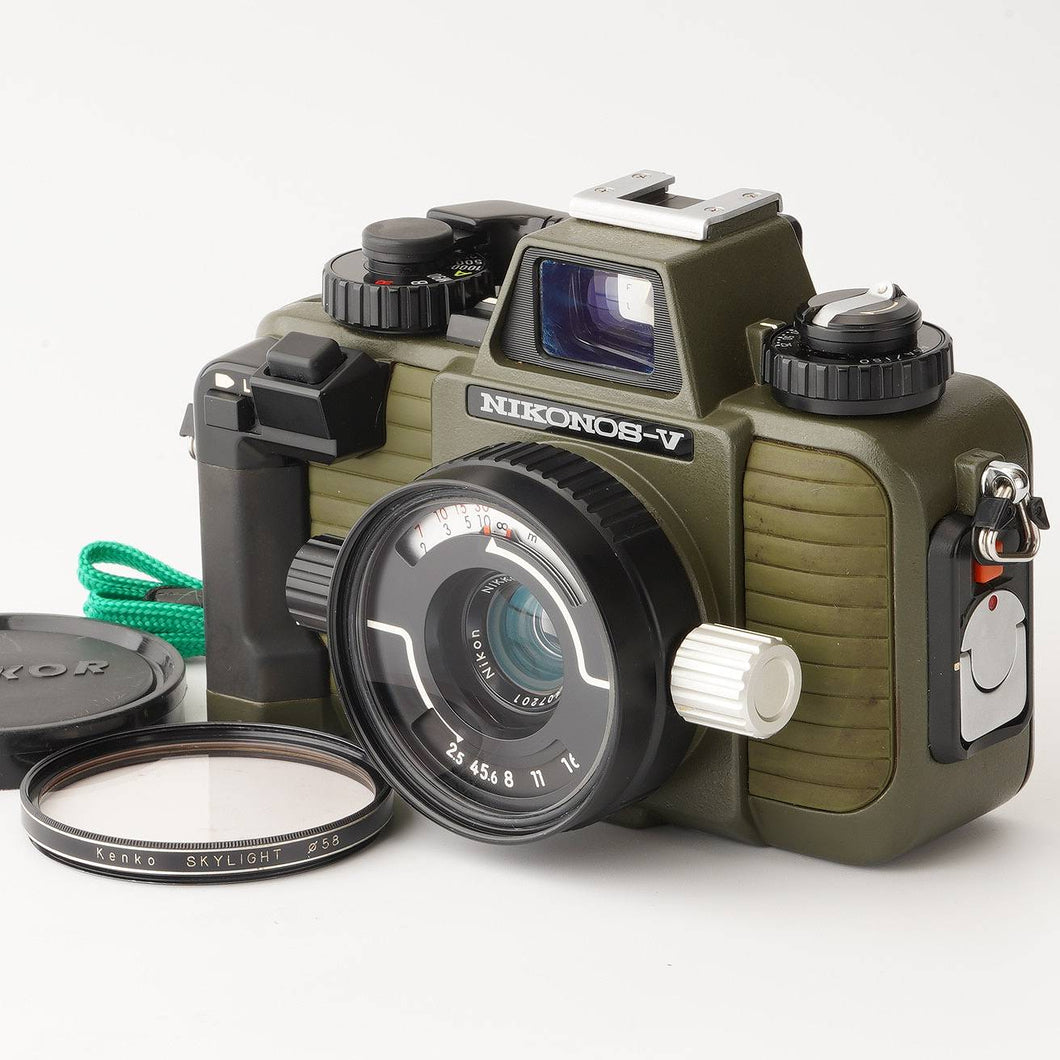 ニコン Nikon ニコノス Nikonos V / Nikkor 35mm F2.5 水中カメラ モスグリーン