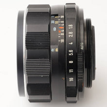 画像をギャラリービューアに読み込む, ペンタックス  Pentax Asahi スーパータクマー Super Takumar 55mm M42マウント
