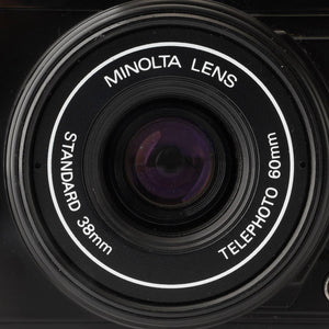 ミノルタ Minolta AF-TELE QUARTS DATE / 38-60mm 35mm コンパクトフィルムカメラ