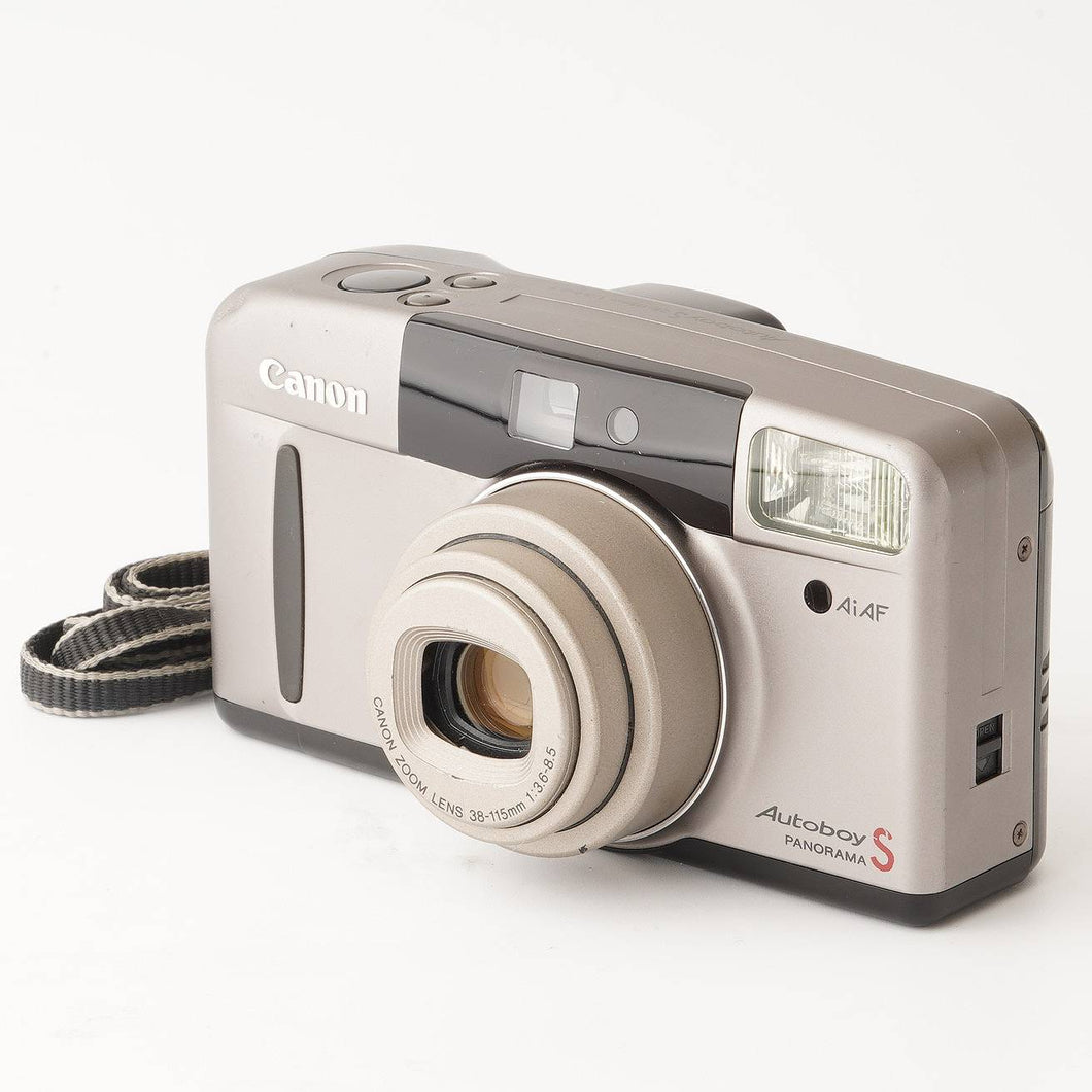 Canon Autoboy S PANORAMA / ZOOM 38-115mm f/3.6-8.5