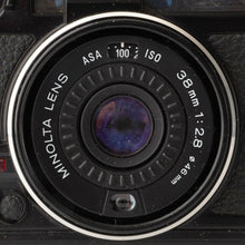 Load image into Gallery viewer, Minolta HI-MATIC AF2-MD / 38mm f/2.8
