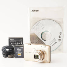 Load image into Gallery viewer, Nikon COOLPIX S6300 / Nikkor 10x Wide Optical Zoom ED VR 4.5-45mm f/3.2-5.8
