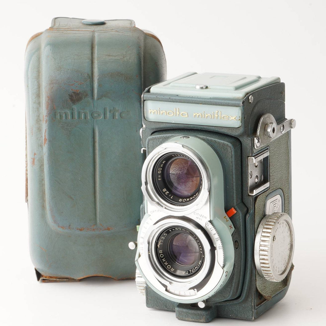 ミノルタ Minolta miniflex / Rokkor 60mm F3.5 二眼レフカメラ