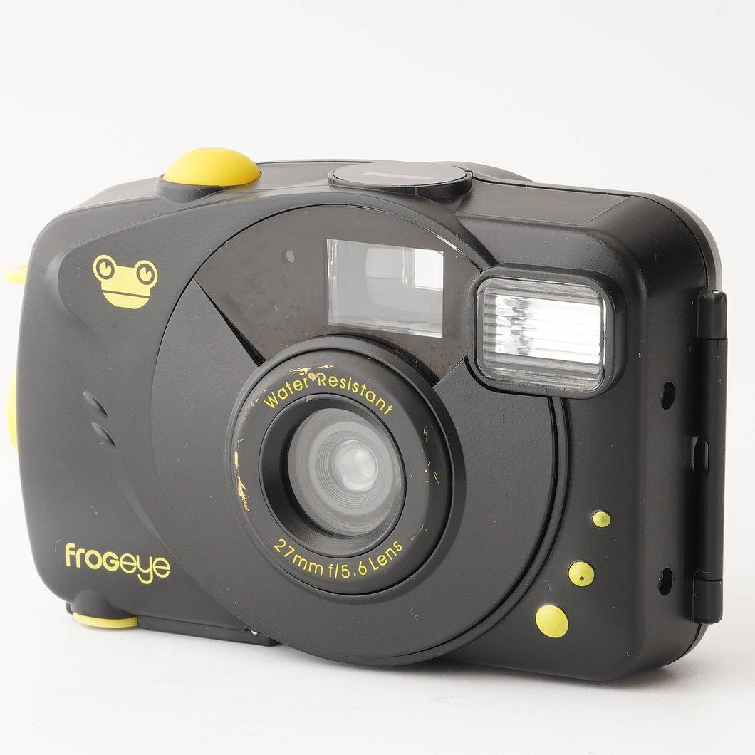 ロモグラフィー Lomogrphy フロッグアイ Frogeye / 27mm F5.6 4m防水 35mm フィルムカメラ