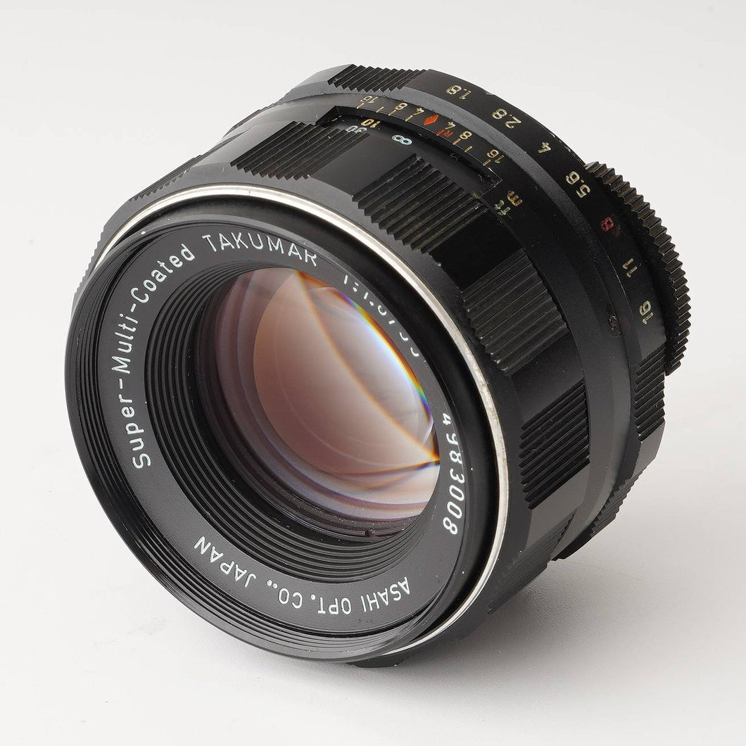 ペンタックス Pentax Asahi Super Multi Coated タクマー Takumar 55mm F1.8 M42マウント