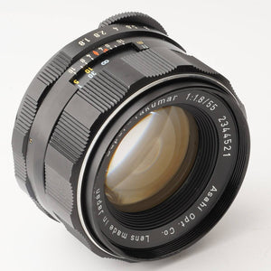 ペンタックス Pentax Asahi スーパータクマー Super Takumar 55mm F1.8 M42マウント