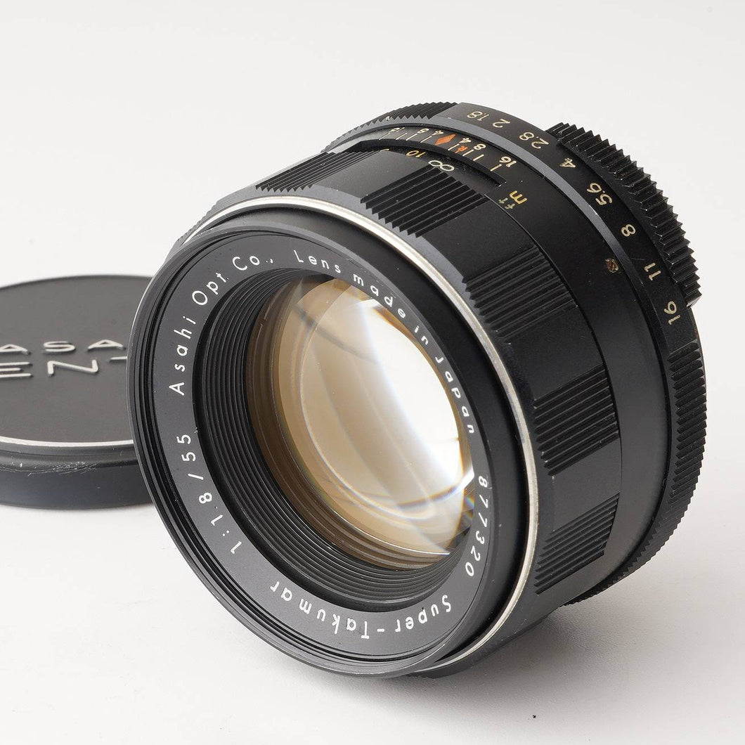 ペンタックス Pentax Asahi スーパータクマー Super Takumar 55mm F1.8 前期型 M42マウント