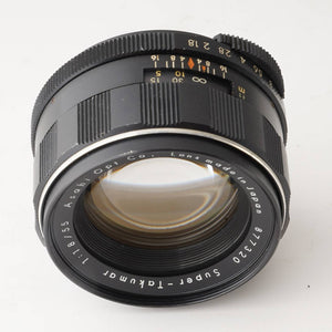 ペンタックス Pentax Asahi スーパータクマー Super Takumar 55mm F1.8 前期型 M42マウント
