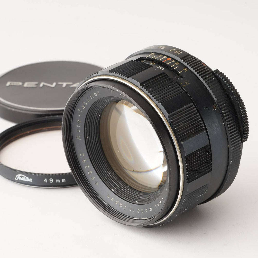 ペンタックス Pentax Asahi スーパータクマー Super Takumar 55mm F1.8 前期 M42マウント