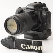 Load image into Gallery viewer, Canon EOS 7 Body / Battery Pack BP-300 / EF 75-300mm f/4-5.6 II
