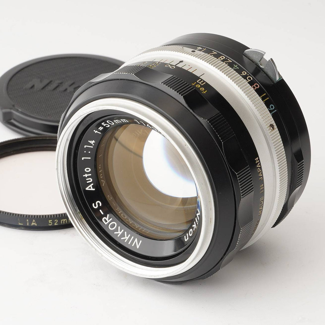 ニコン Nippon Kogaku NIKKOR-S Auto 50mm f/1.4 非Ai