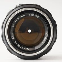 画像をギャラリービューアに読み込む, ニコン Nippon Kogaku NIKKOR-S Auto 50mm f/1.4 非Ai
