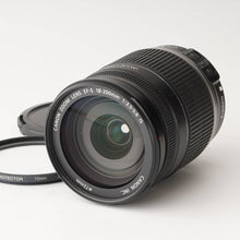 画像をギャラリービューアに読み込む, キヤノン Canon EF-S 18-200mm F3.5-5.6 IS
