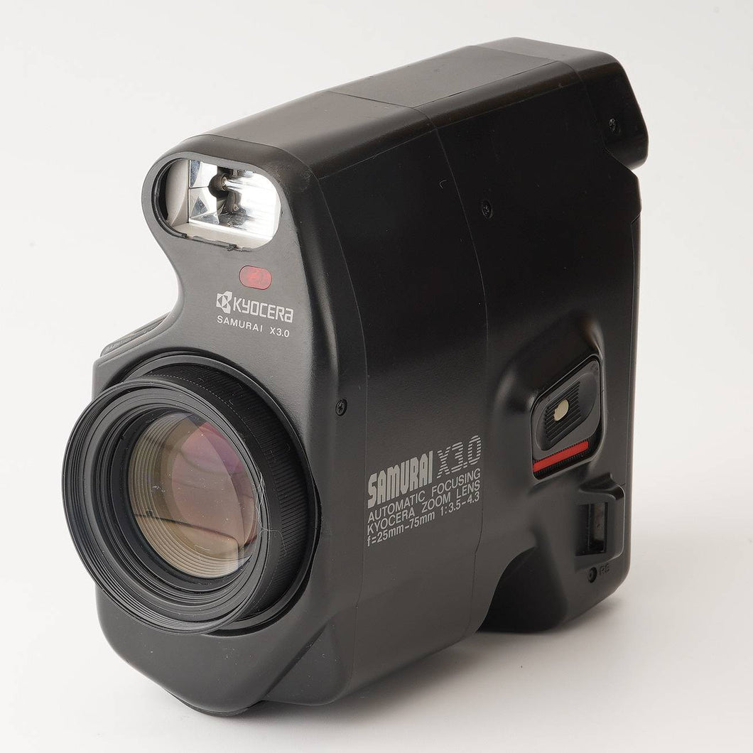 Kyocera SAMURAI X3.0 / AF ZOOM LENS 25-75mm f/3.5-4.3