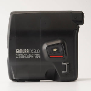 Kyocera SAMURAI X3.0 / AF ZOOM LENS 25-75mm f/3.5-4.3