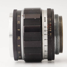 画像をギャラリービューアに読み込む, 東京光学 Tokyo Kogaku Topcor-S 5cm 50mm F2 ライカL39マウント
