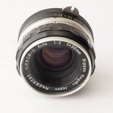 画像をギャラリービューアに読み込む, ニコン Nikon 非Ai NIKKOR-H Auto 50mm F2 Fマウント
