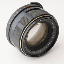 画像をギャラリービューアに読み込む, ペンタックス Pentax Asahi Auto タクマー Takumar 55mm F1.8 M42マウント
