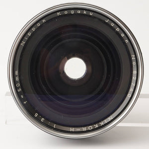 ニコン Nikon Nikkor-H 50mm F3.5 ブロニカ EC S2用