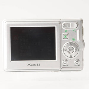 Sanyo Xacti DSC-S75 シルバー 3xズーム　コンパクトデジタルカメラ