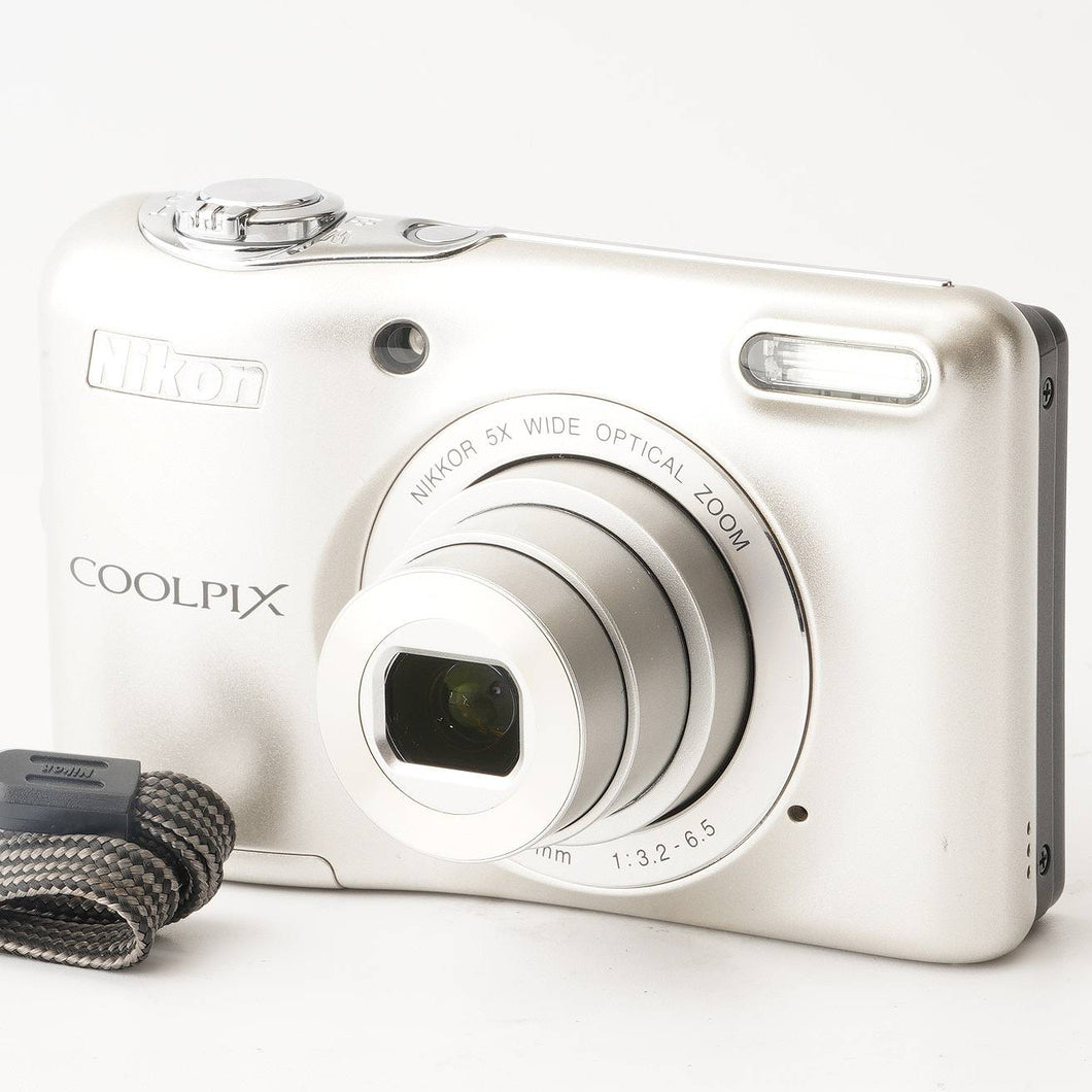 ニコン Nikon COOLPIX L32 シルバー 5x 単三電池対応 コンパクトデジタルカメラ
