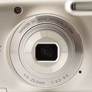 ニコン Nikon COOLPIX L32 シルバー 5x 単三電池対応 コンパクトデジタルカメラ