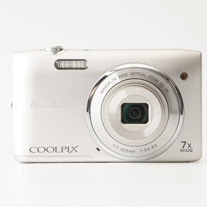 ニコン Nikon COOLPIX S3500 シルバー 7xズーム コンパクトデジタルカメラ