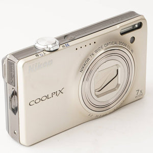 ニコン Nikon COOLPIX S6000 7x シャンパンゴールド コンパクトデジタルカメラ