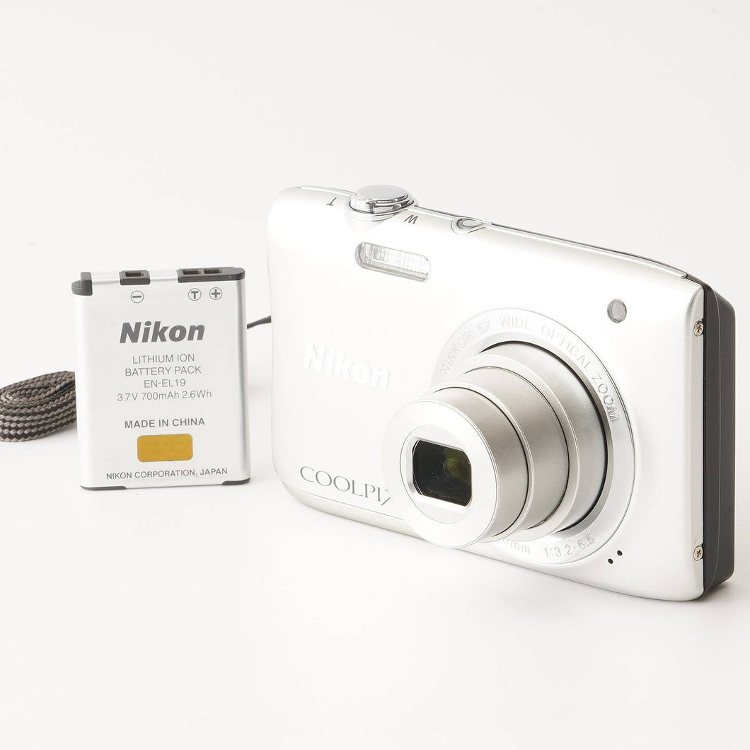 ニコン Nikon COOLPIX S2900 シルバー コンパクトデジタルカメラ