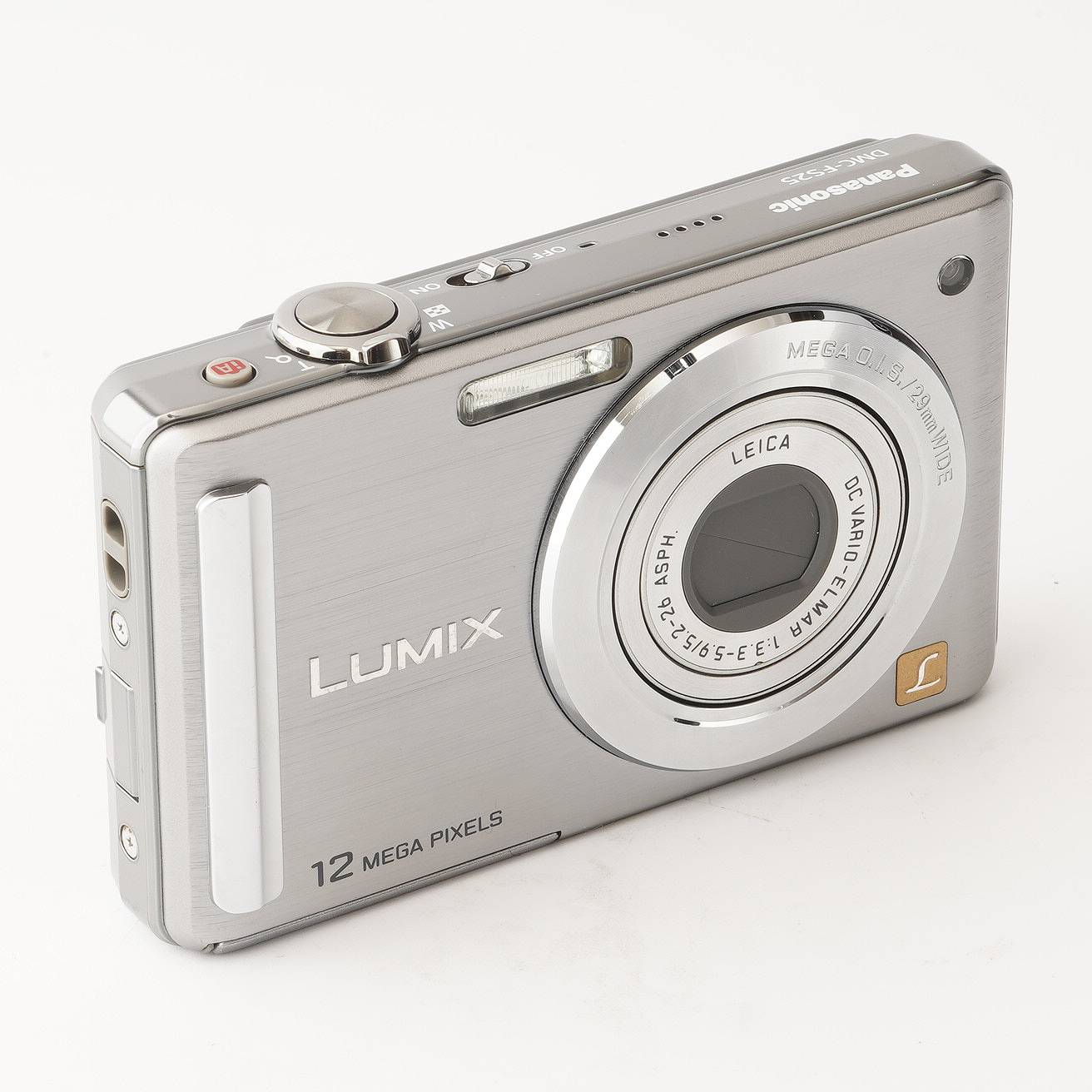 パナソニック Panasonic LUMIX DMC-FS25 シルバー 5xズーム