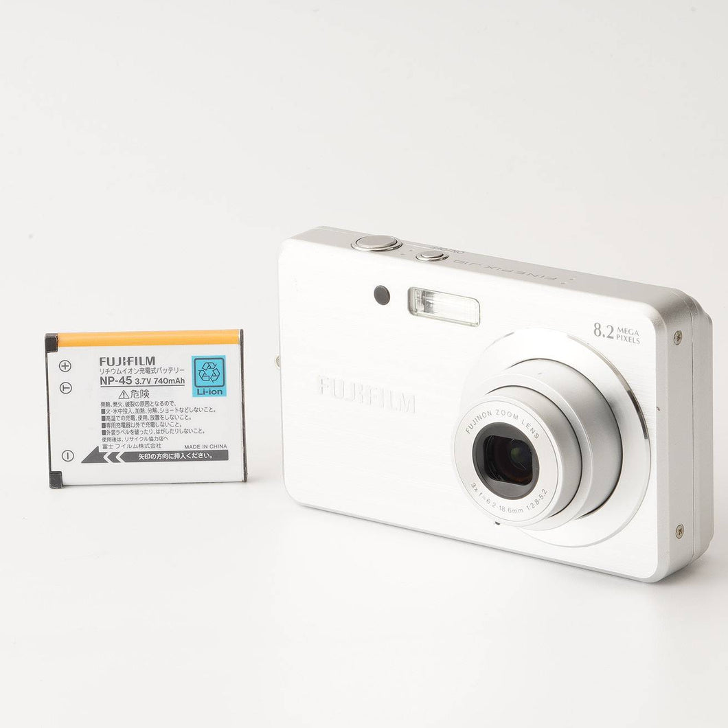 富士フィルム Fjifilm FINEPIX J10 シルバー 3xズーム コンパクトデジタルカメラ