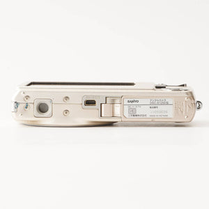 三洋 Sanyo DSC X1250 シャンパンゴールド 3xズーム コンパクトデジタルカメラ
