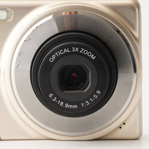 三洋 Sanyo DSC X1250 シャンパンゴールド 3xズーム コンパクトデジタルカメラ