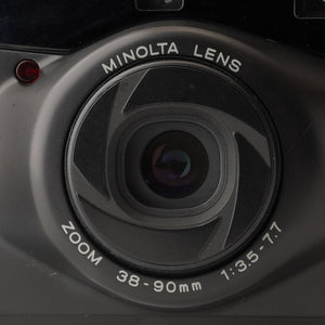 Minolta ES APEX 90 / 38-90mm f/3.5-7.7 35mm Point And Shoot Film Camera