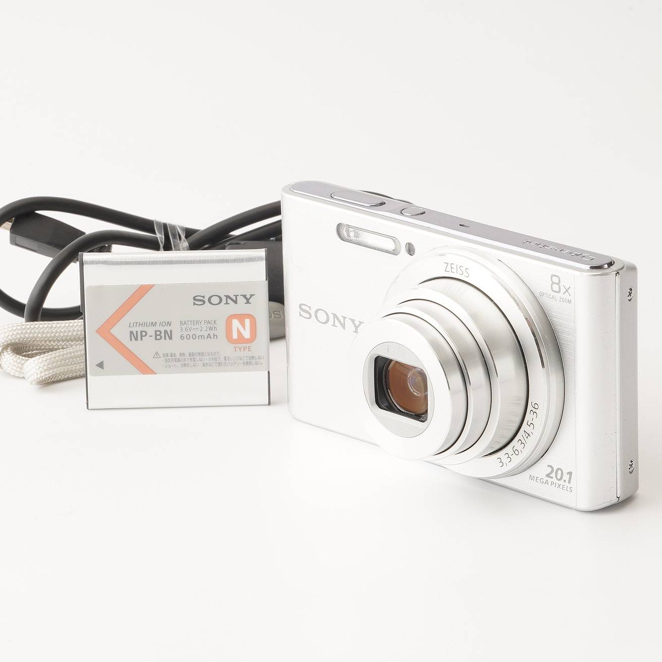 ソニー Sony サイバーショット Cyber-shot DSC-W830 シルバー 8x 光学 