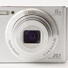Load image into Gallery viewer, Sony Cyber-shot DSC-W830 8x zoom silver
