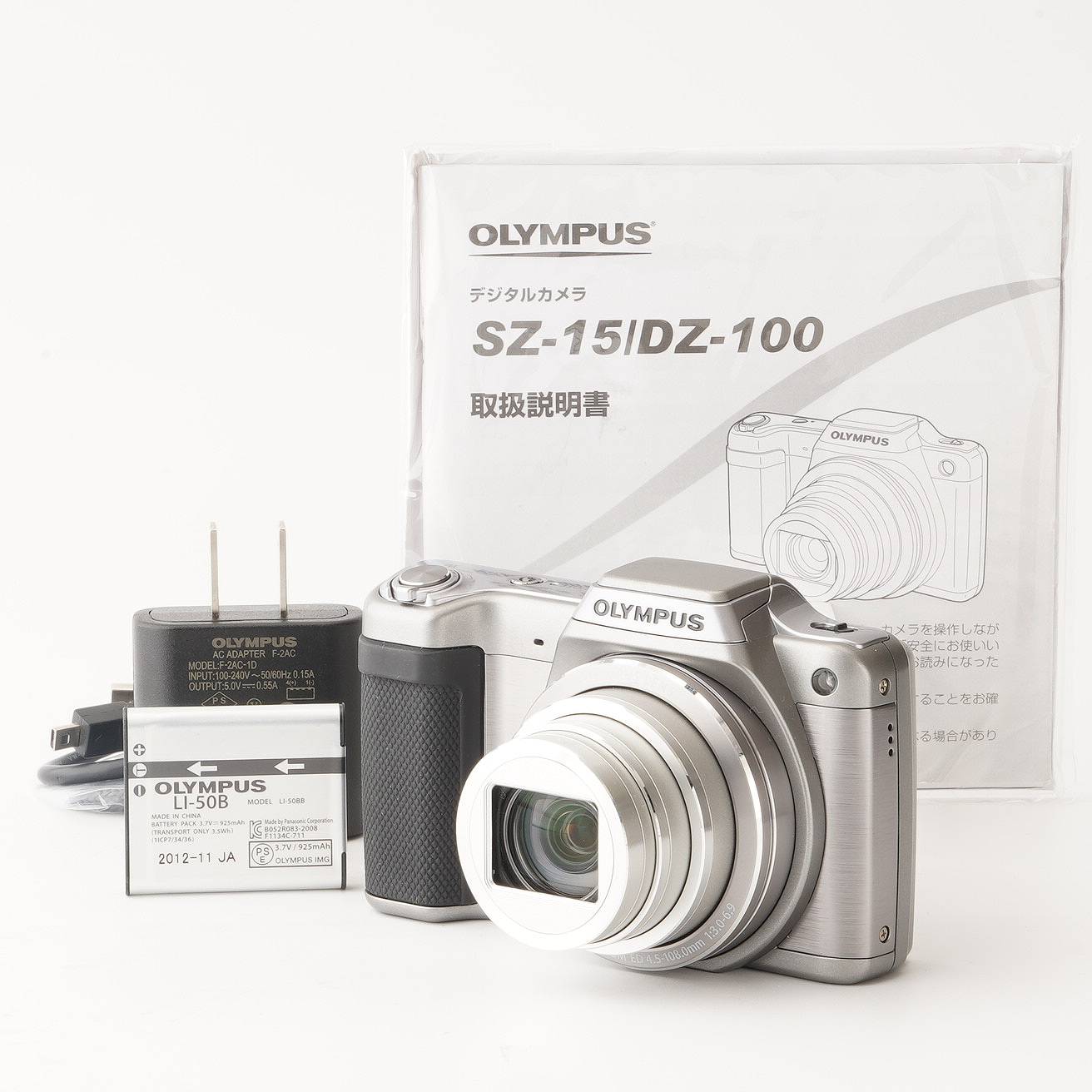 Olympus STYLUS SZ-15 24x silver – Natural Camera / ナチュラルカメラ