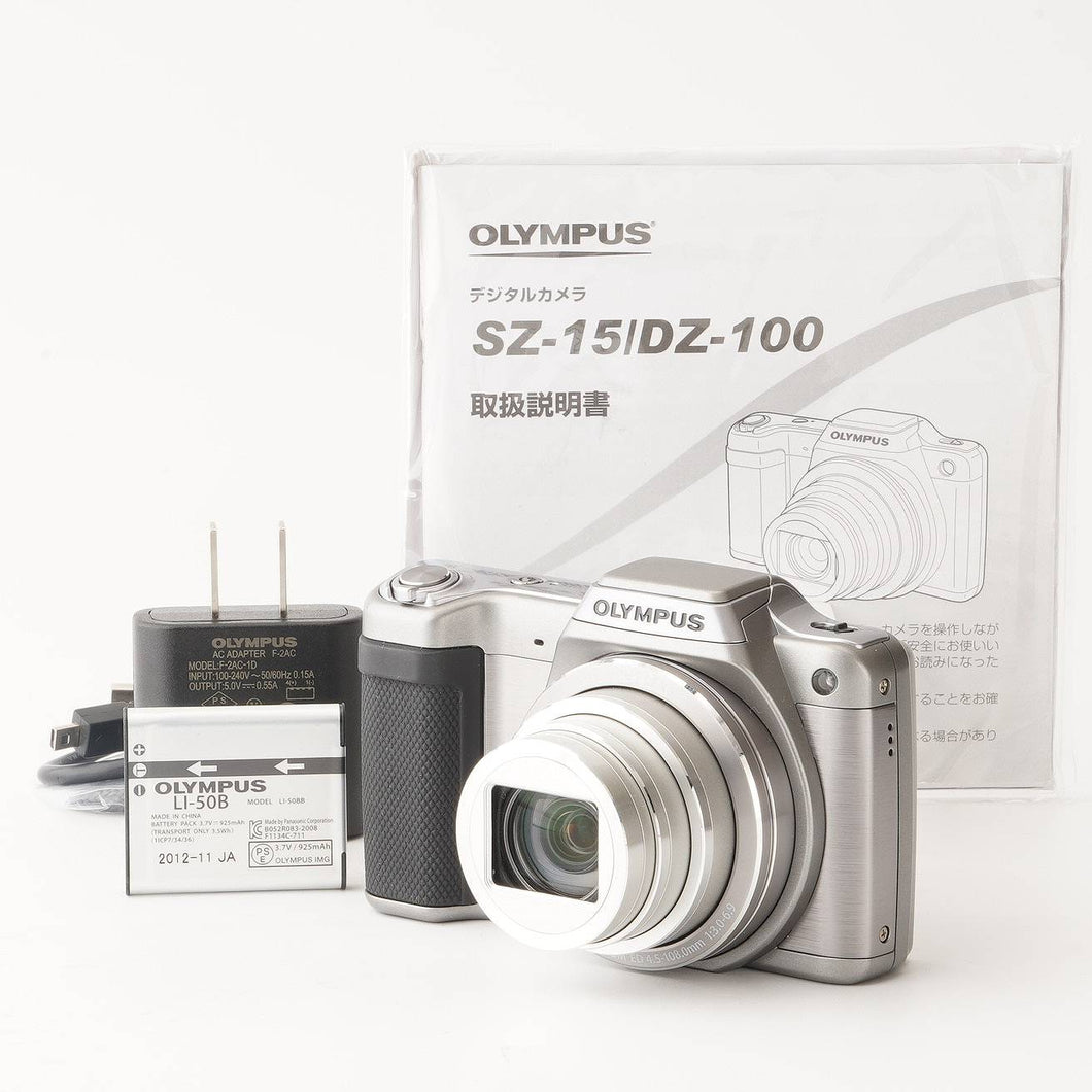 オリンパス Olympus STYLUS SZ-15 24倍 シルバー
