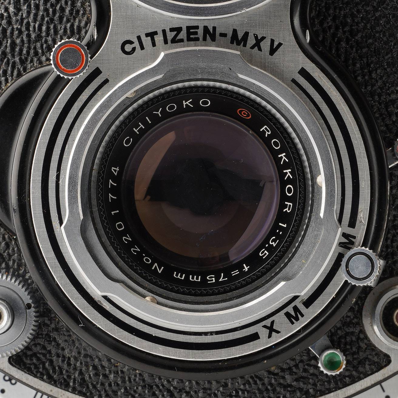 Minolta Autocord 二眼レフカメラ Rokkorレンズ ミノルタ Minolta AUTOCORD 二眼レフ / CHIYOKO ROKKOR 75mm F3