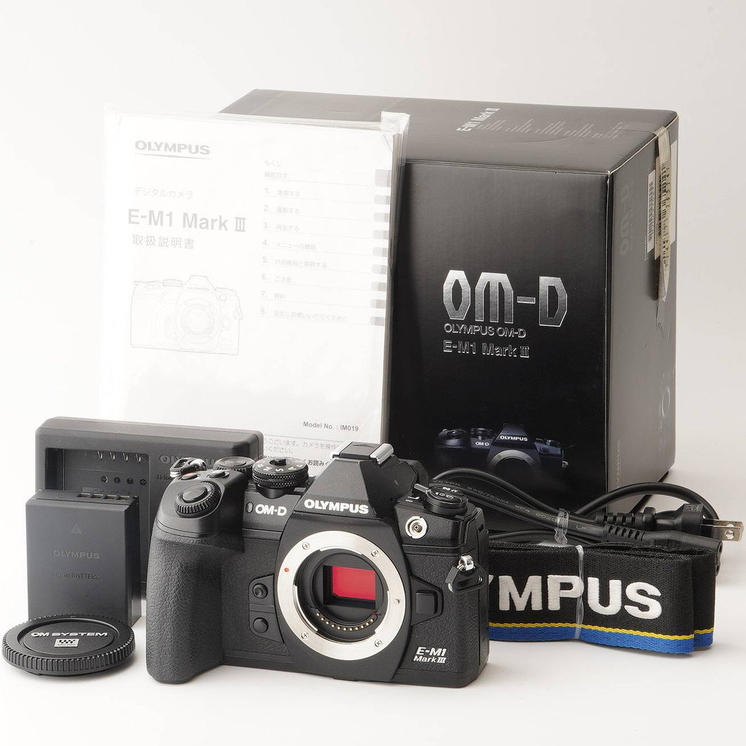 オリンパス Olympus OM-D E-M1 Mark III ボディ ミラーレス一眼デジタルカメラ