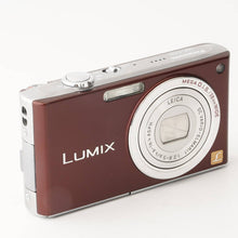 Load image into Gallery viewer, Panasonic LUMIX DMC-FX33 Wine Red Compact Digital Camera
