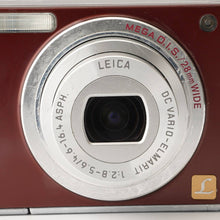 Load image into Gallery viewer, Panasonic LUMIX DMC-FX33 Wine Red Compact Digital Camera
