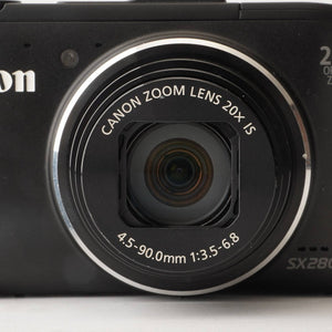 キヤノン Canon PowerShot SX280 HS WiFi ブラック 20x 光学ズーム