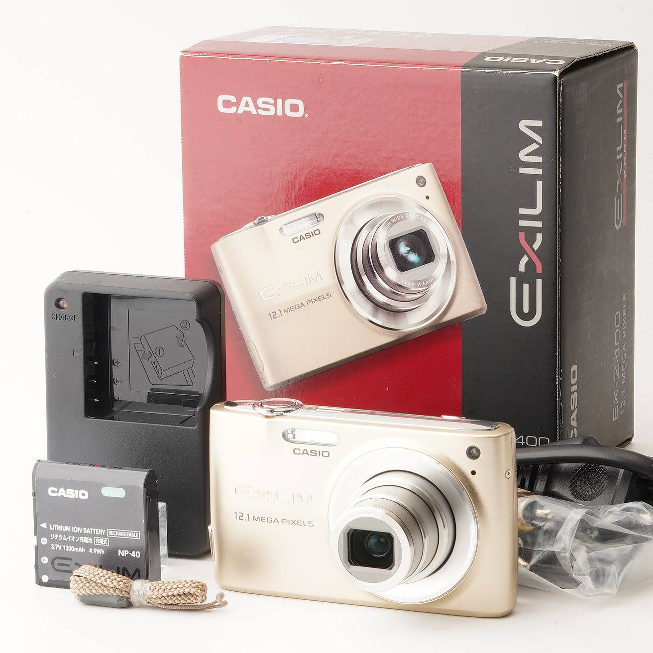 CASIO EX-Z400 ゴールド コンパクトデジタルカメラ Casio EXILIM EX-Z400 ゴールド コンパクトデジタルカメラ